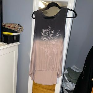 Ombré Floral Tank